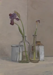 Irises White Cans, 2006